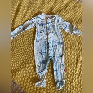 Magnetic Me Blue Whale Print Sleeper